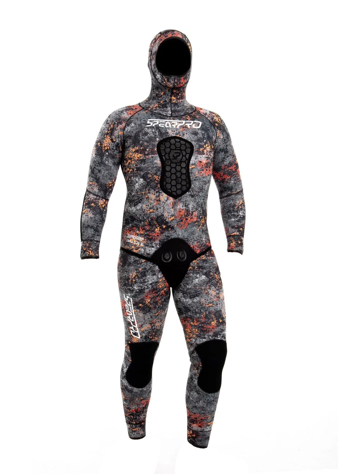 Spearpro wetsuit deep passion grey